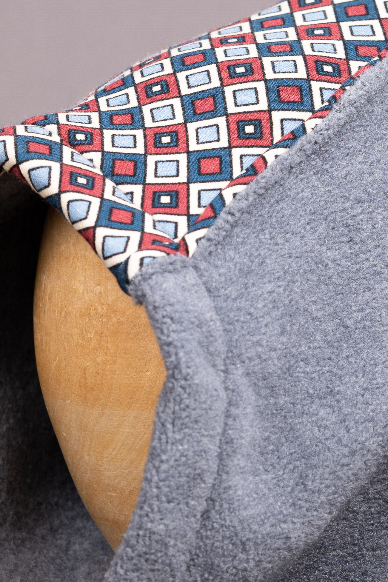 Cagoule lutin détail