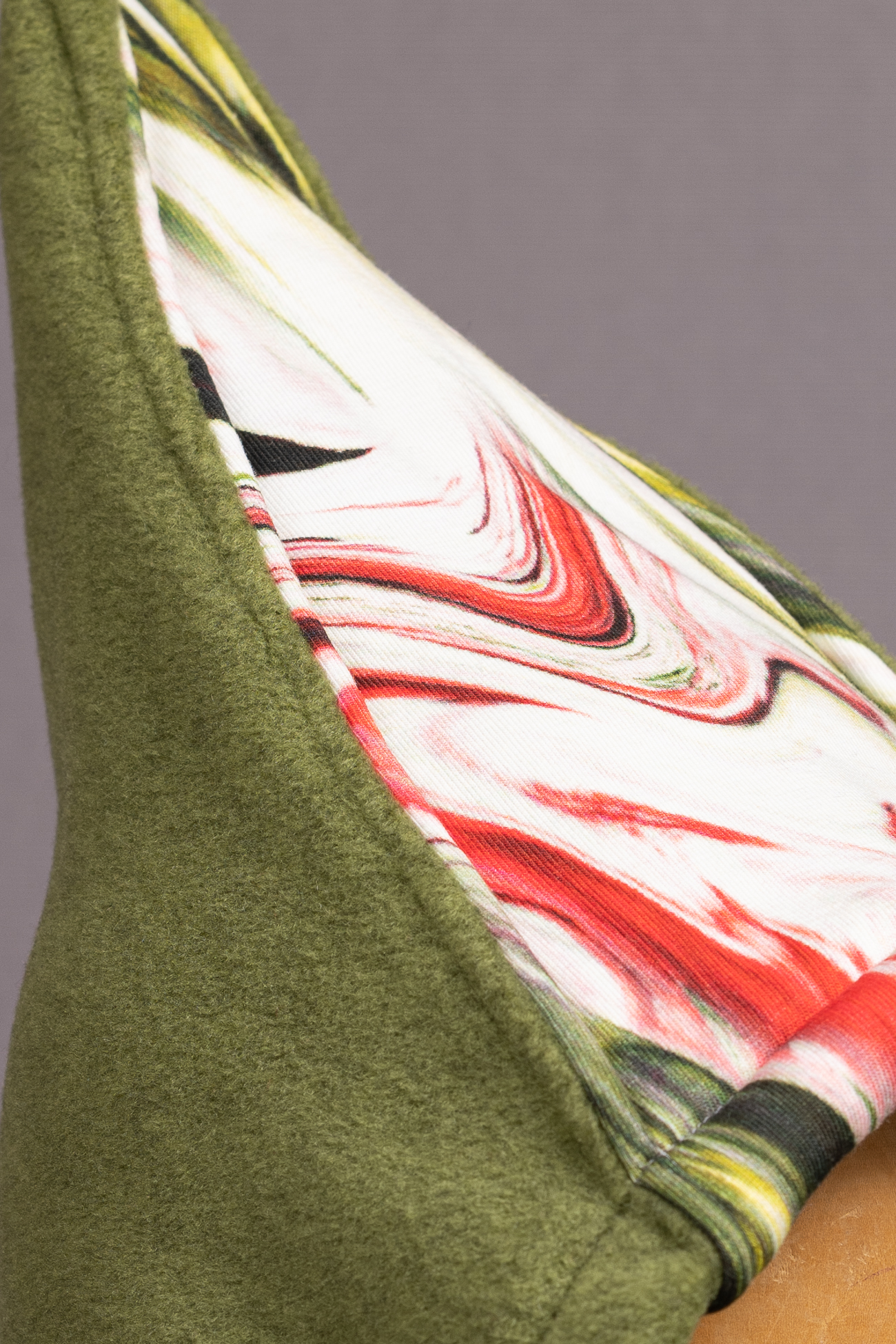 Cagoule lutin détail