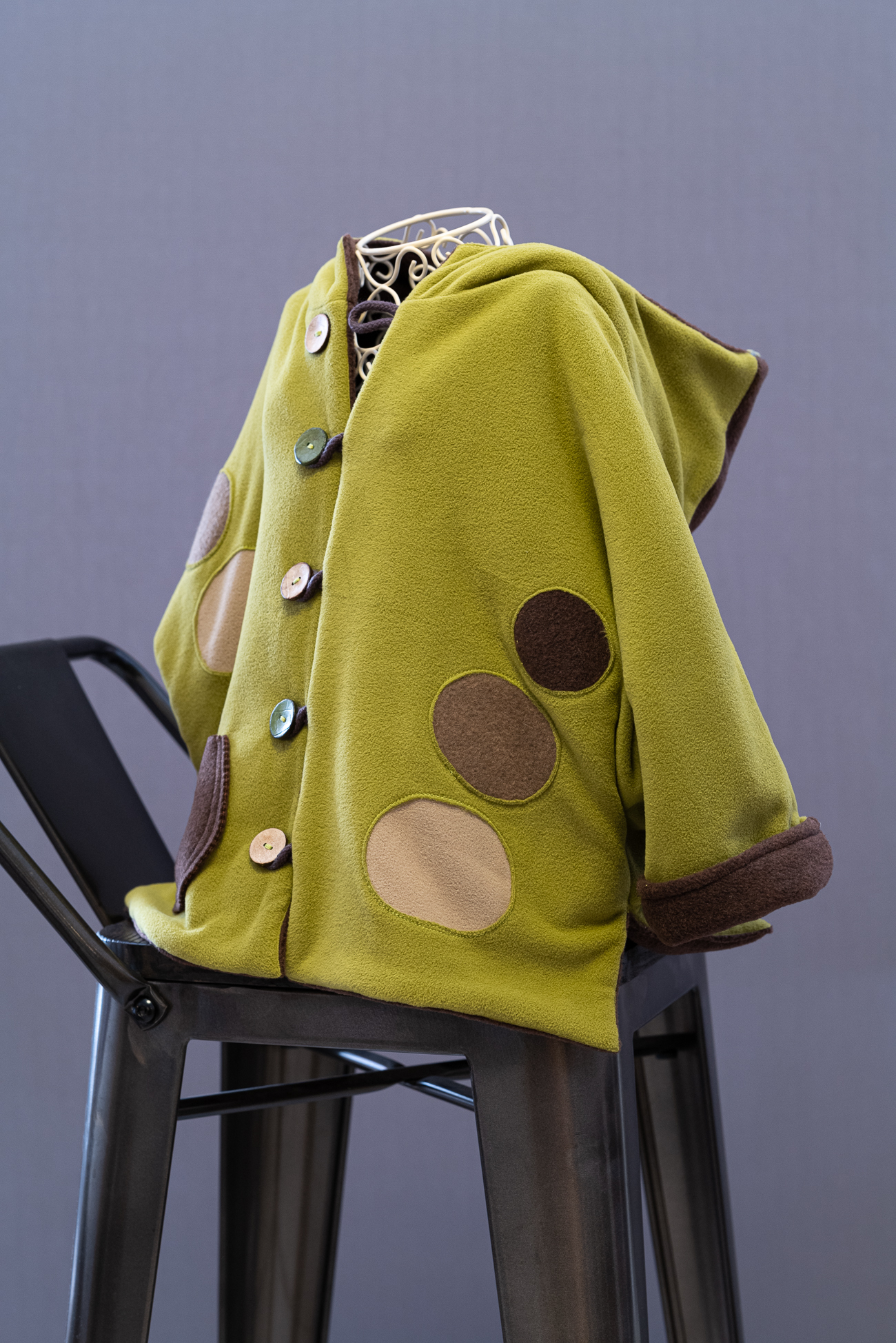 Veste polaire réversible