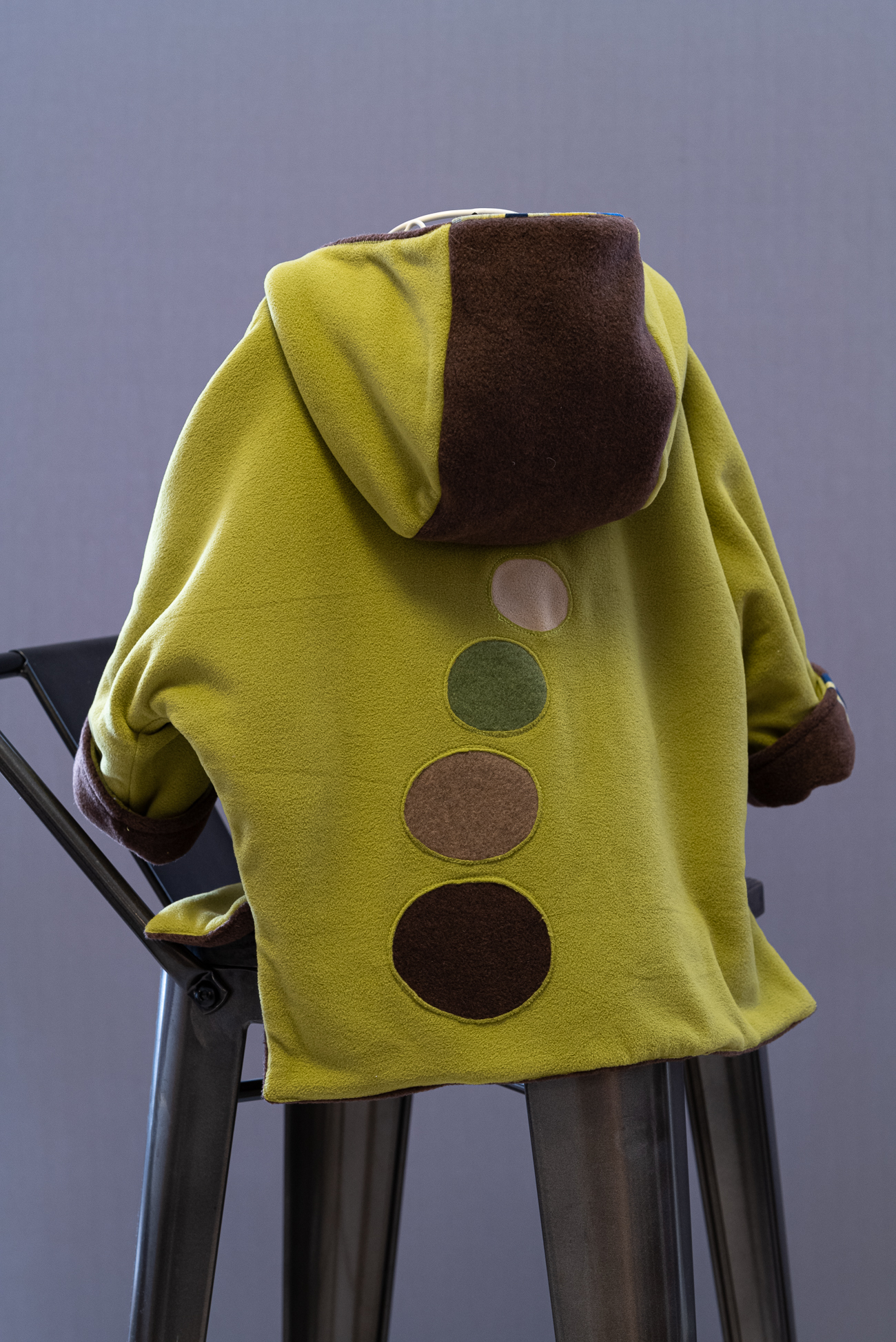 Veste polaire réversible