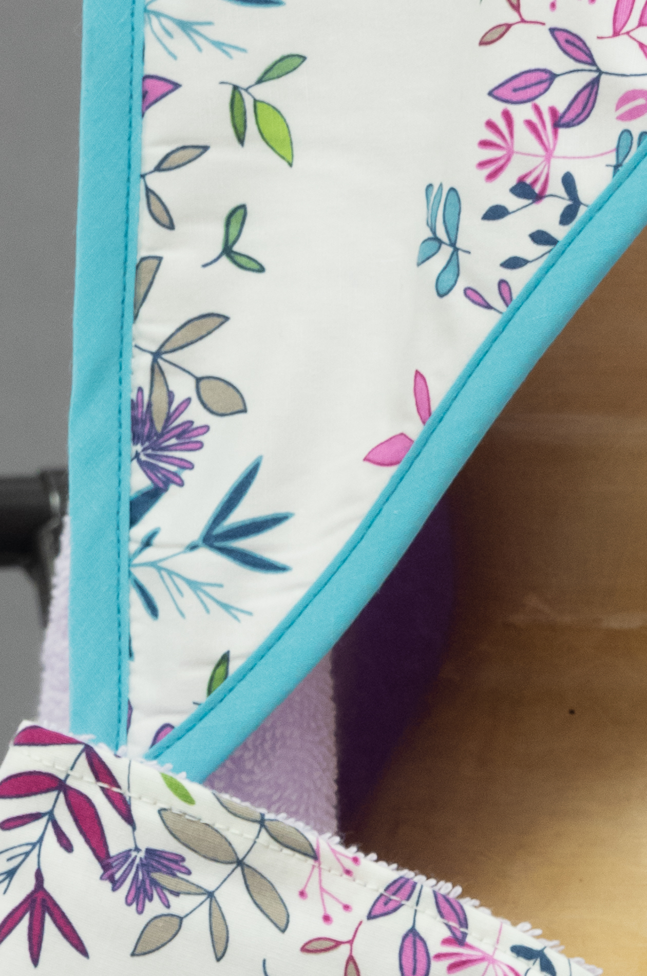 Cape de bain détail