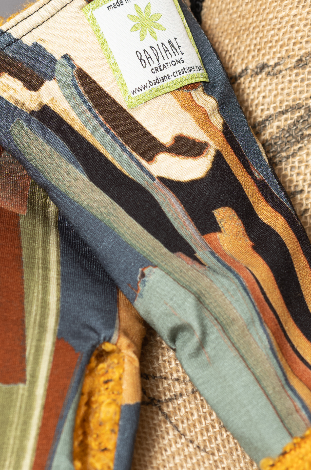 Mitaines réversibles détails