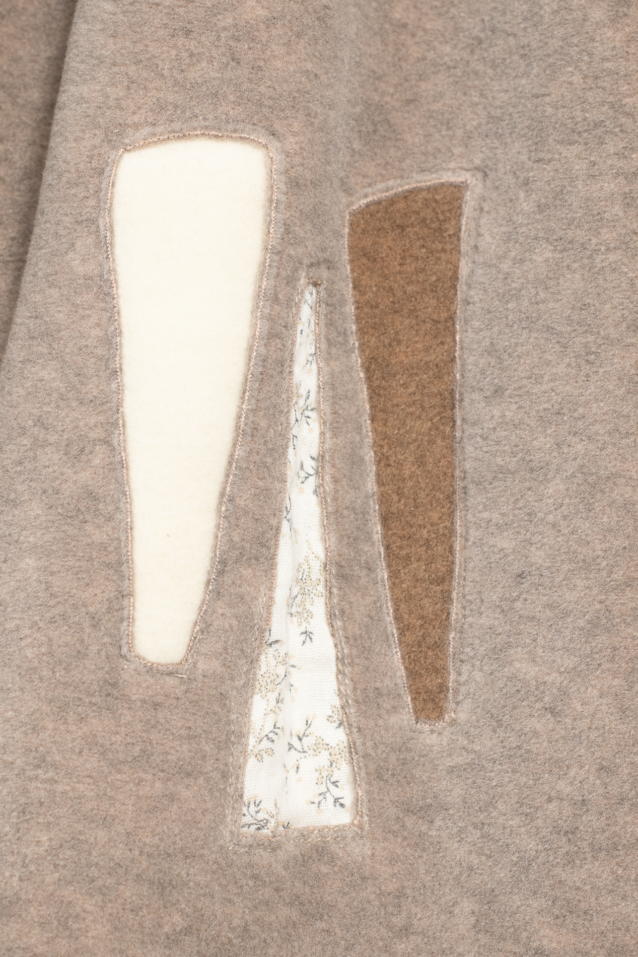 Détail couverture réversible