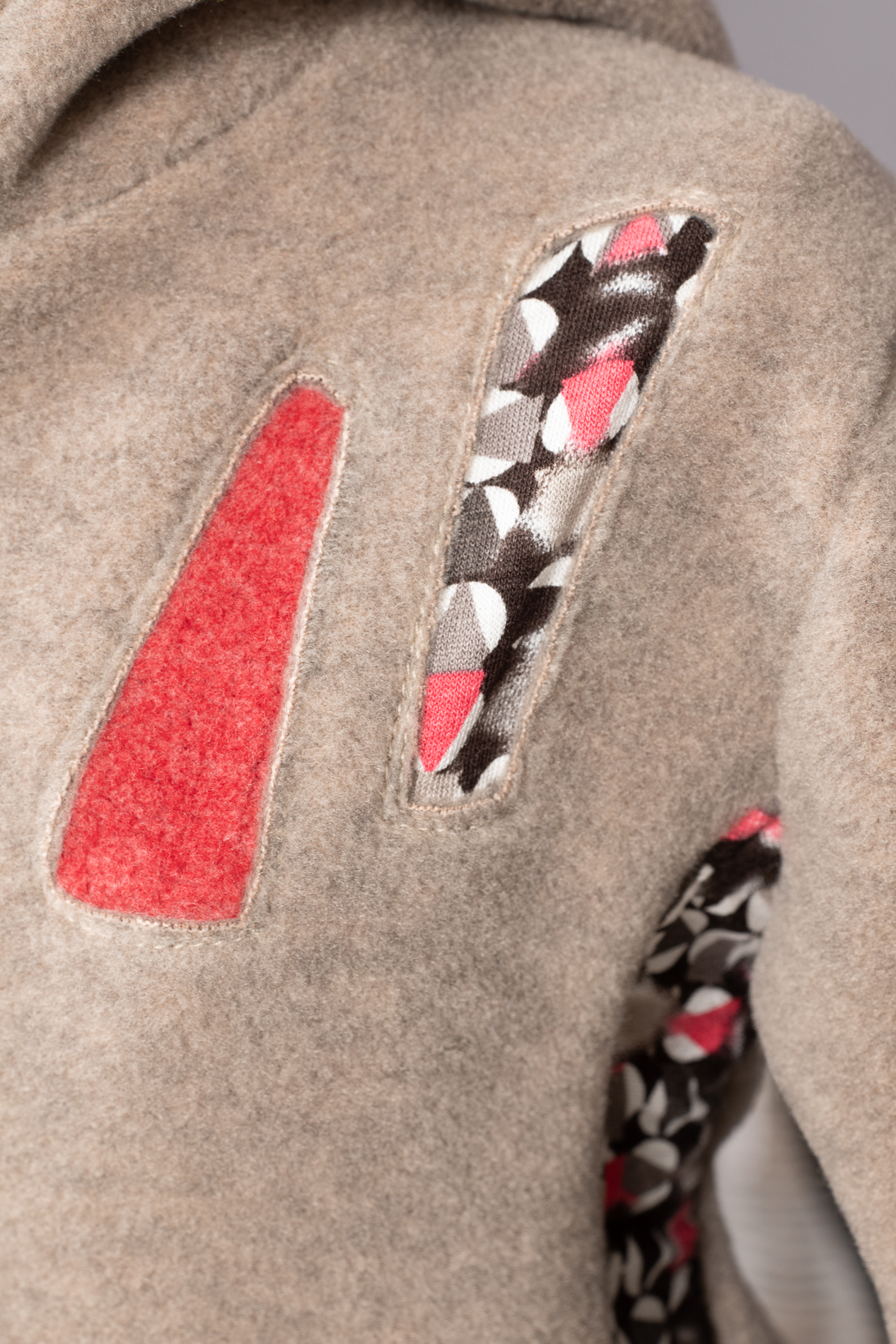 Veste Capucine détail