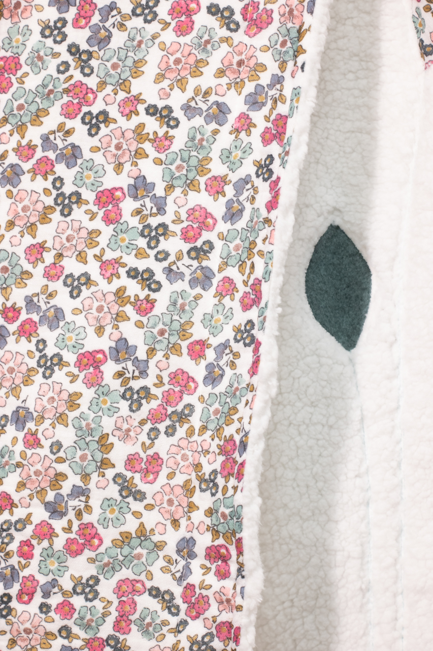 Détail couverture réversible