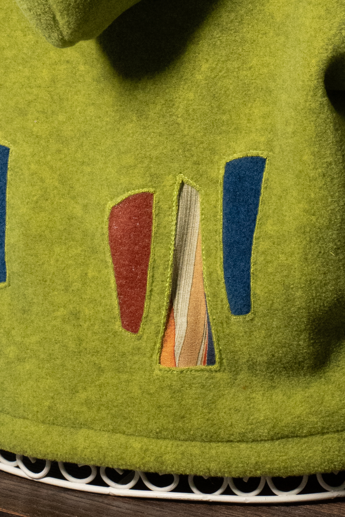 Détail veste petit Som