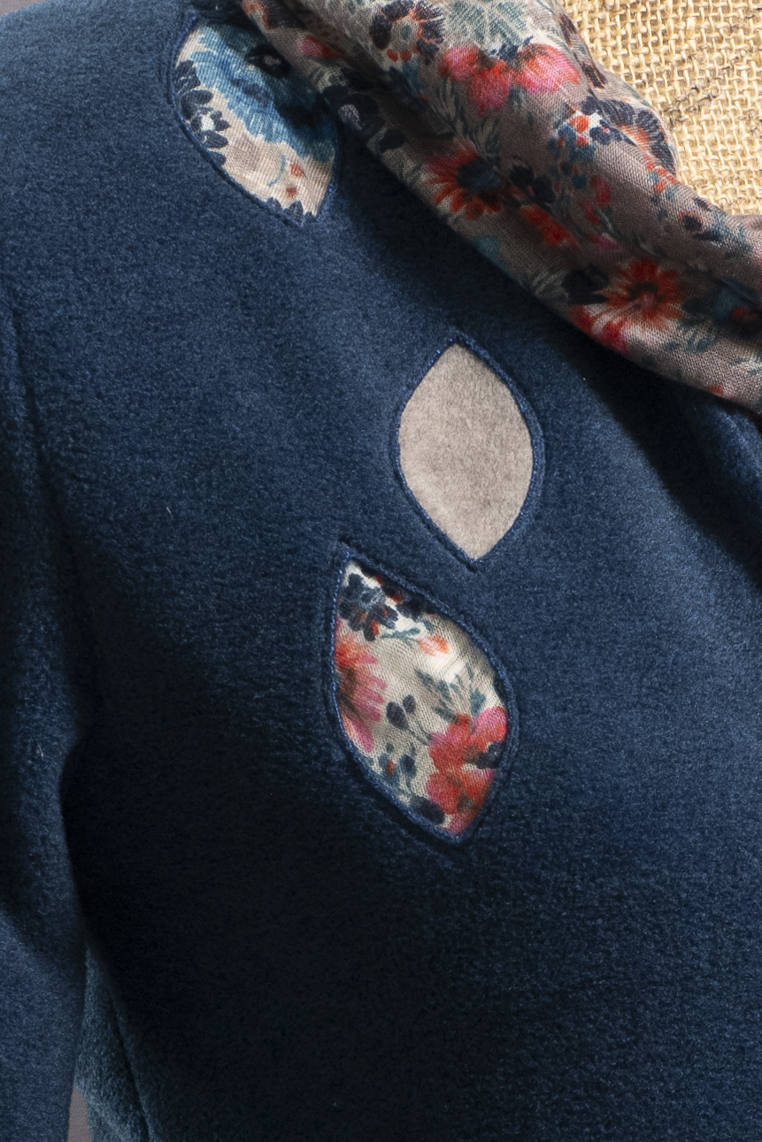 Détail veste pampeline