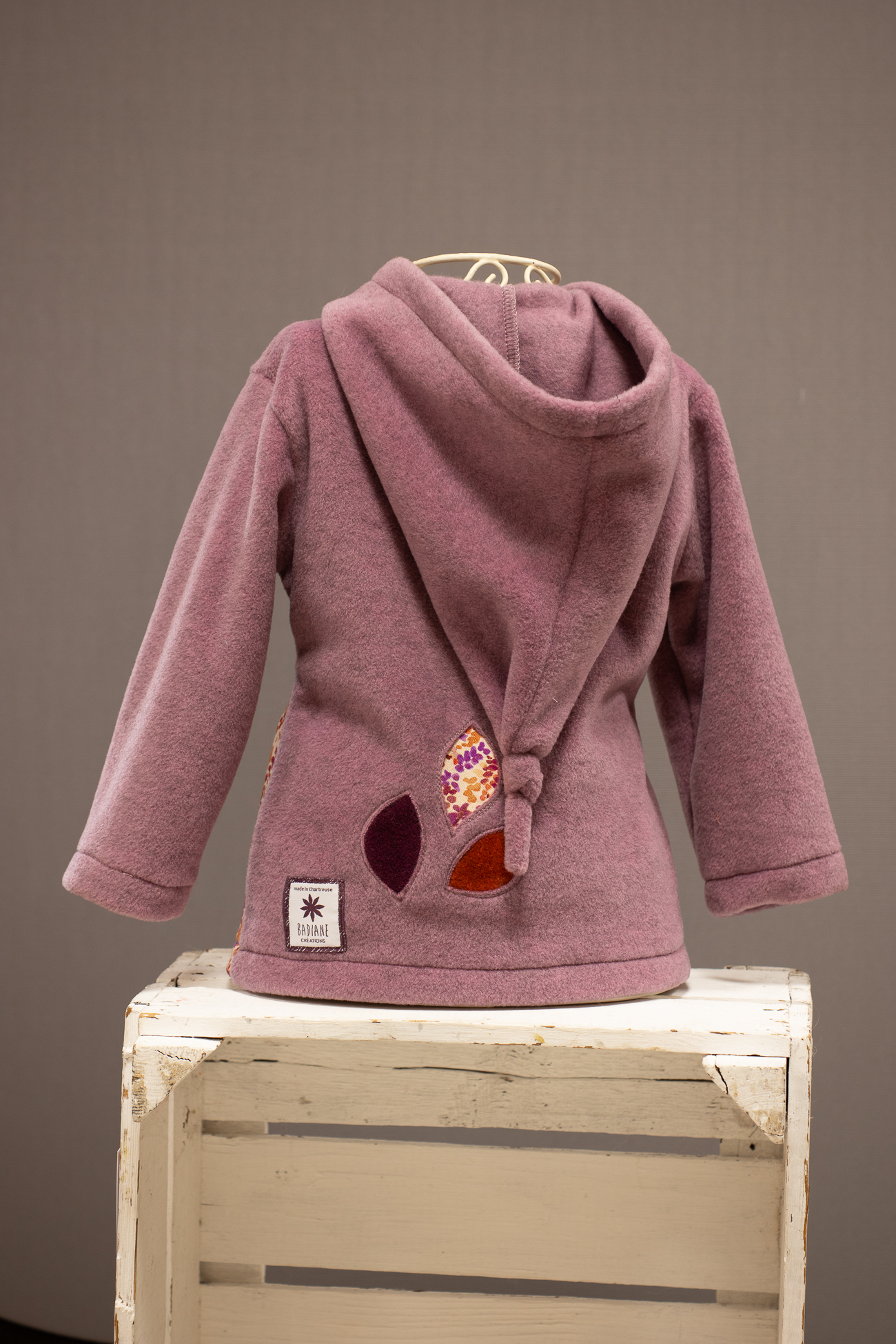 Veste polaire enfant artisanale