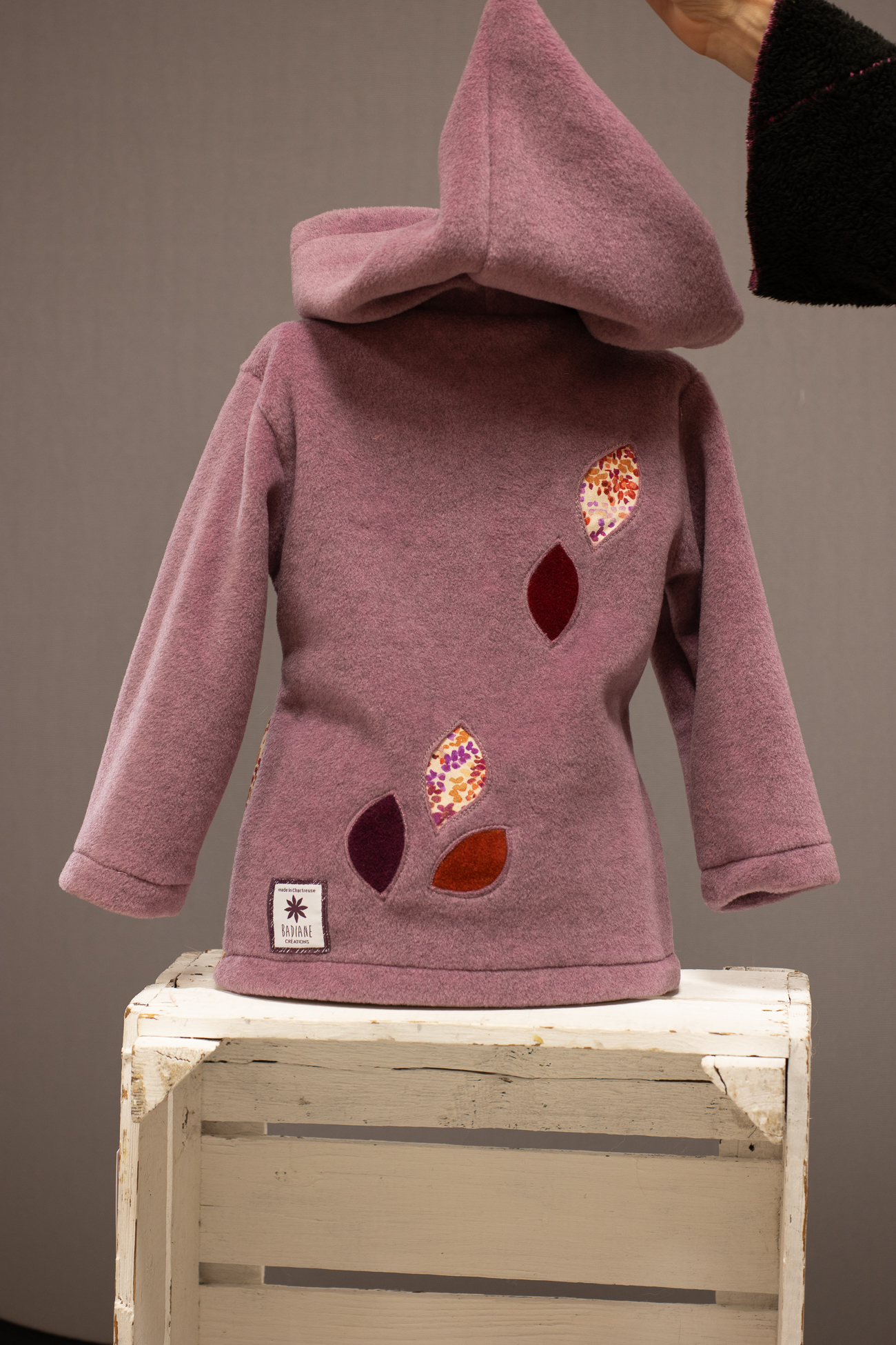 Veste polaire enfant artisanale