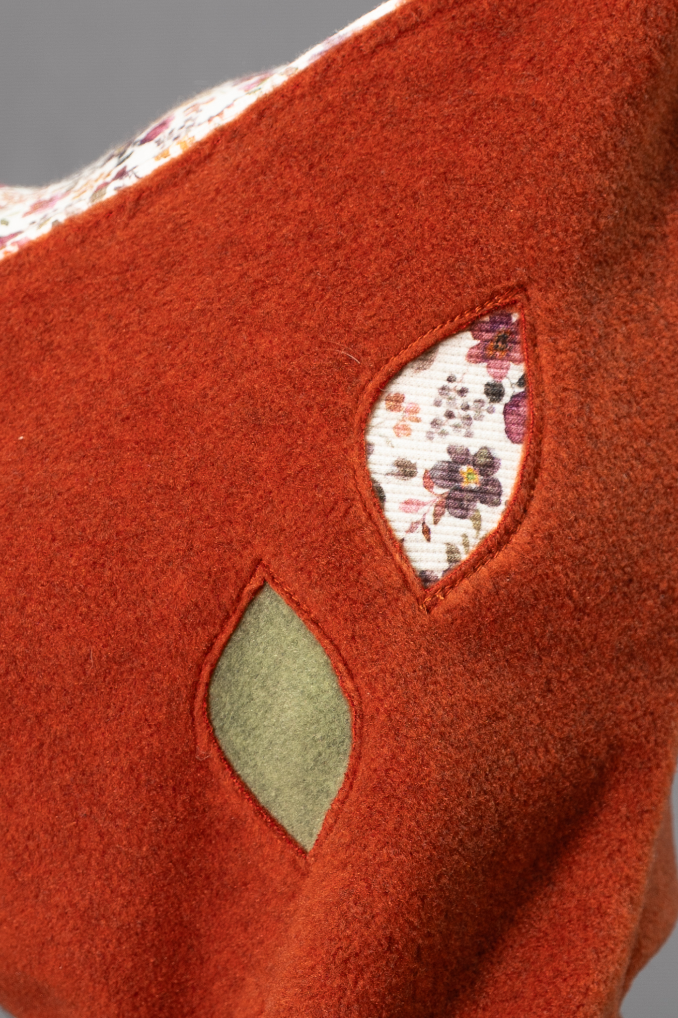 Cagoule lutin détail