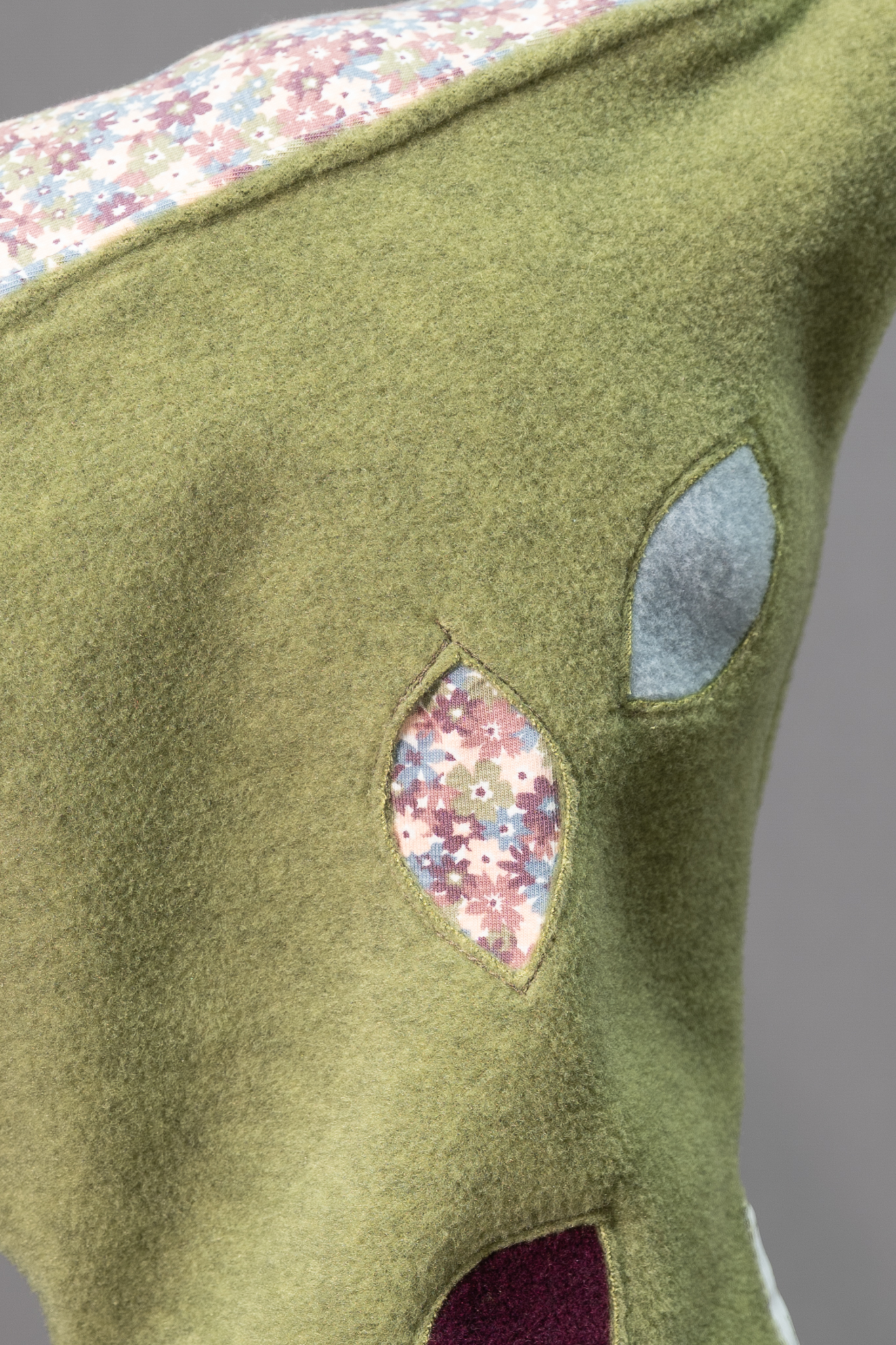 Cagoule lutin détail