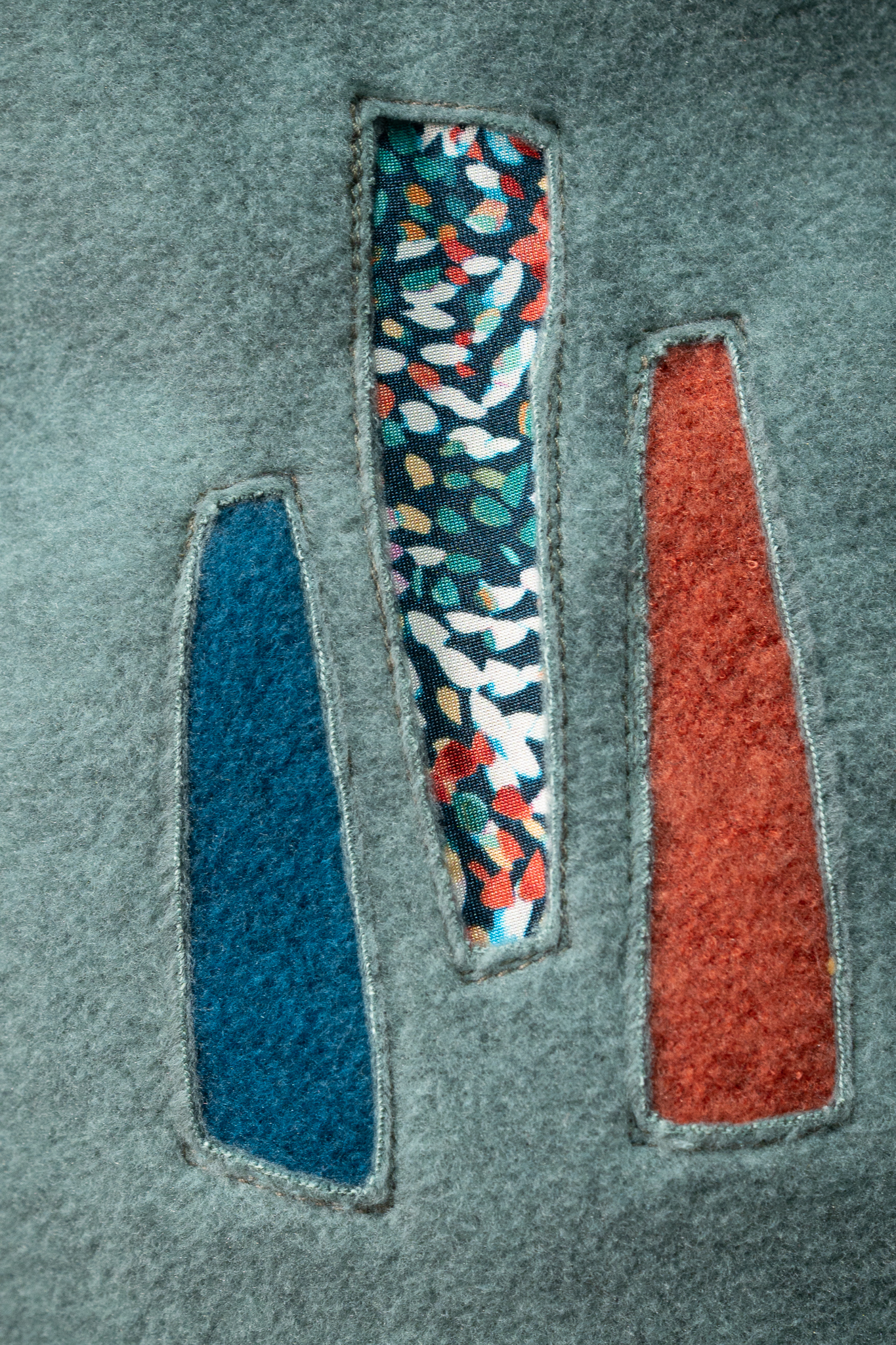 Veste polaire détail