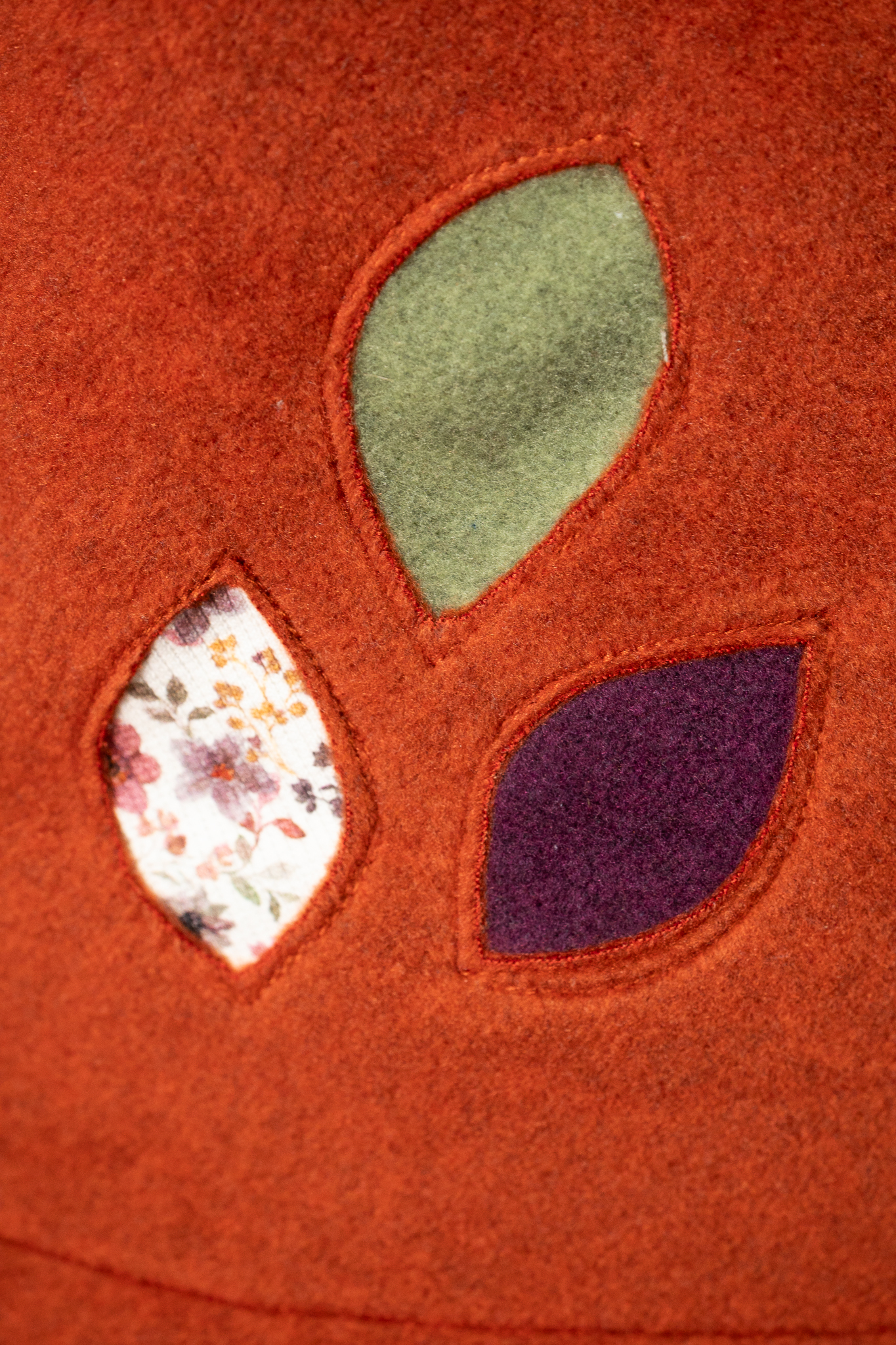 Veste polaire détail