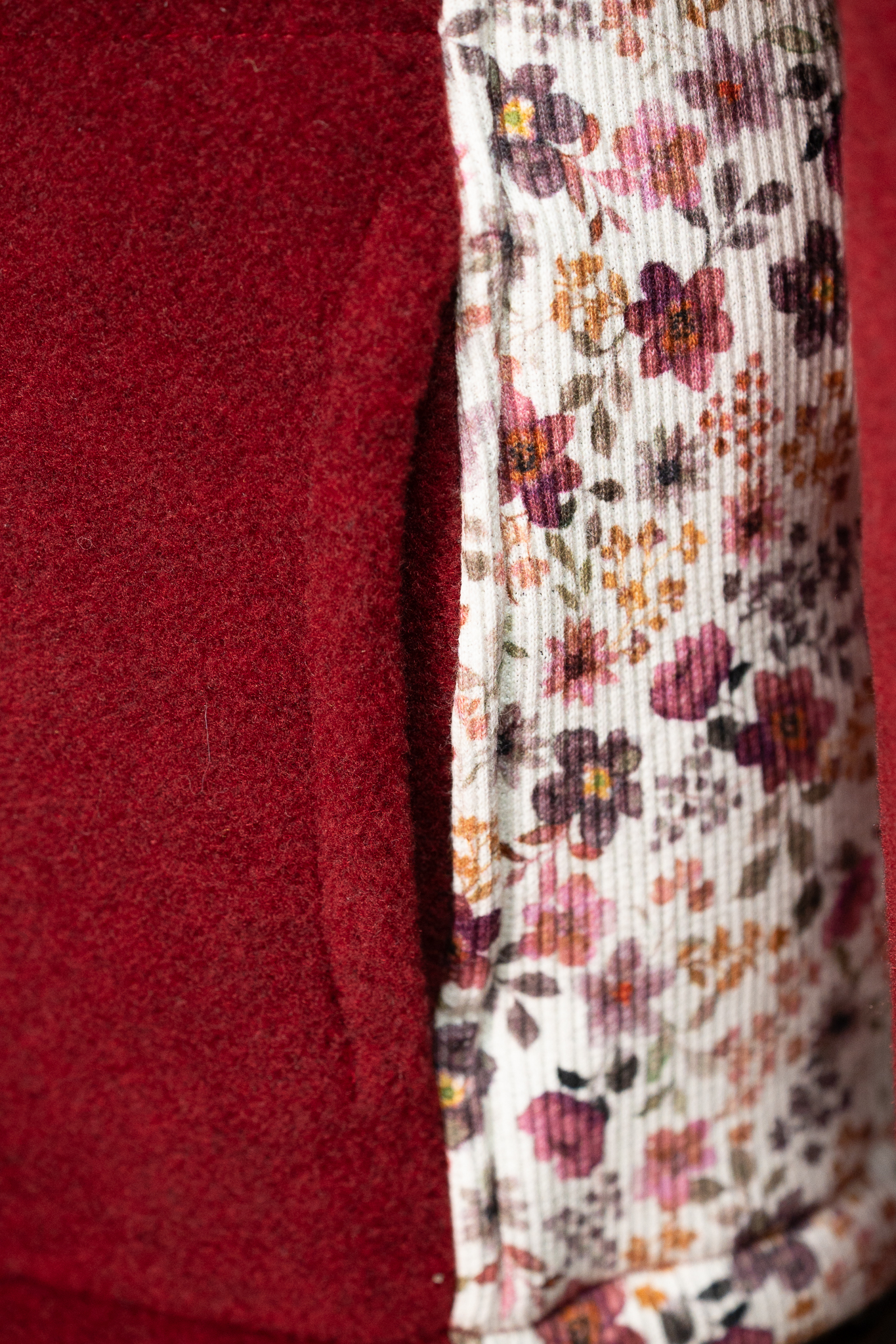 Veste polaire détail