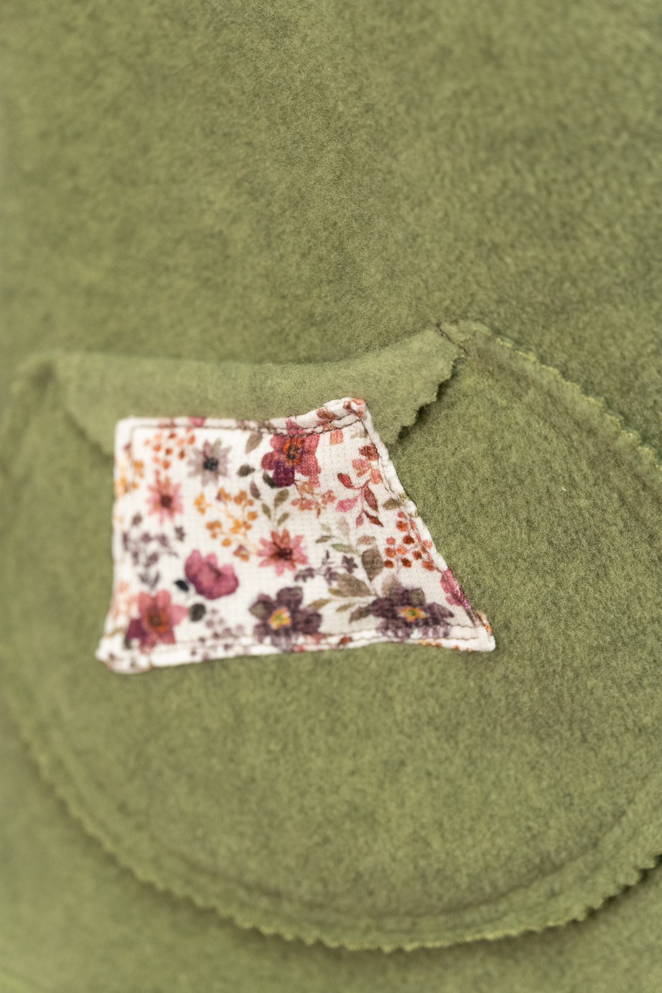 Veste polaire détail Veste polaire détail