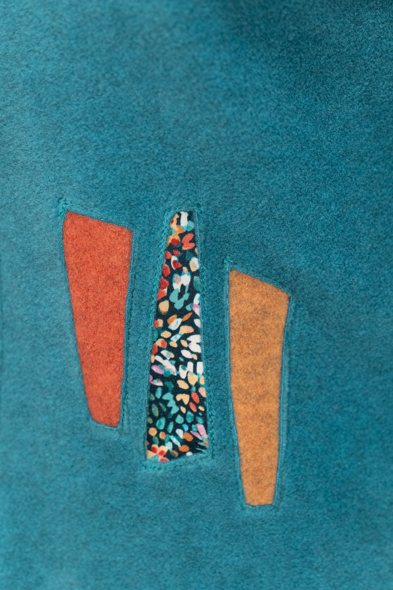 Veste polaire détail