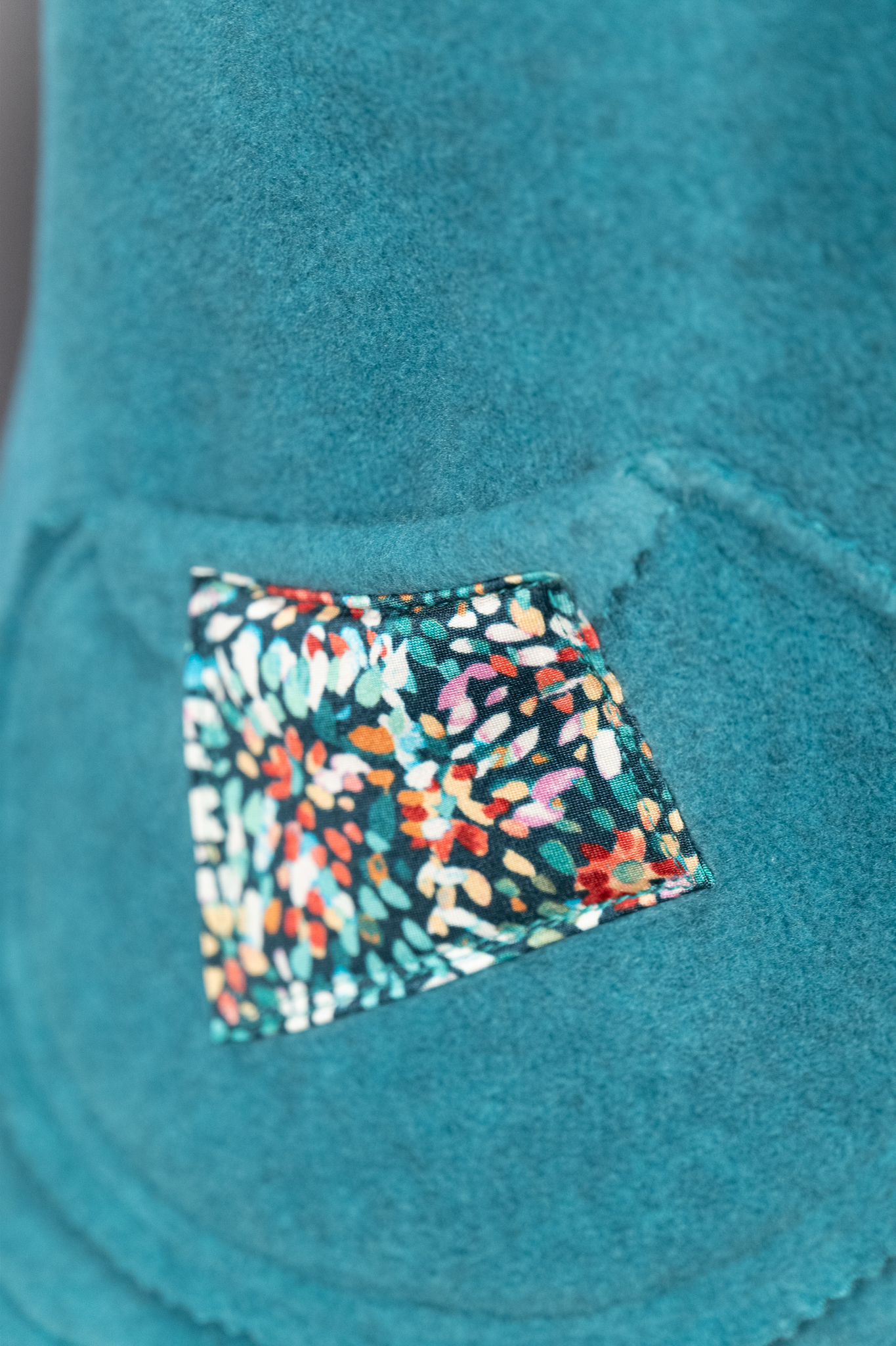 Veste polaire détail