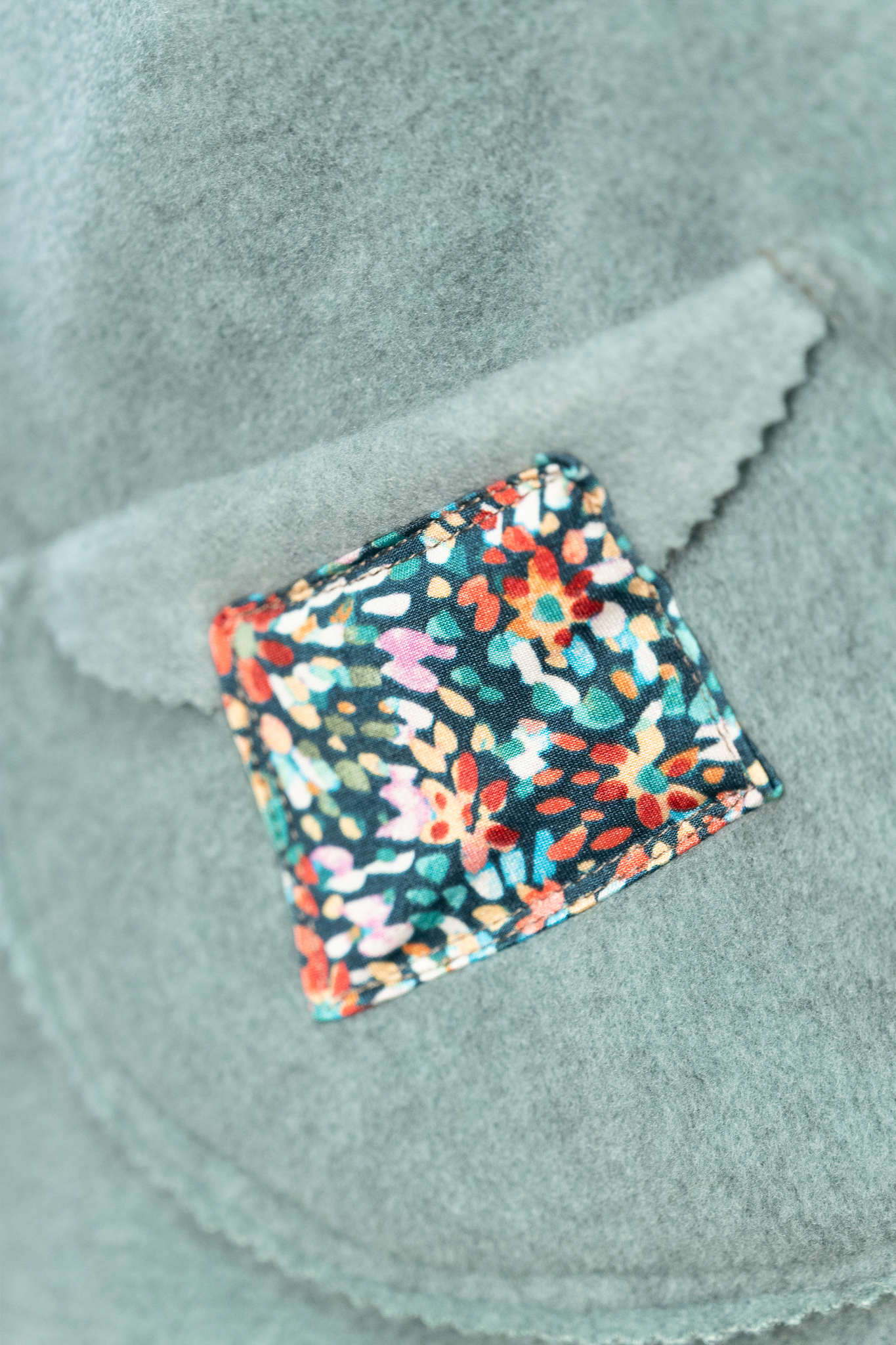 Veste polaire détail