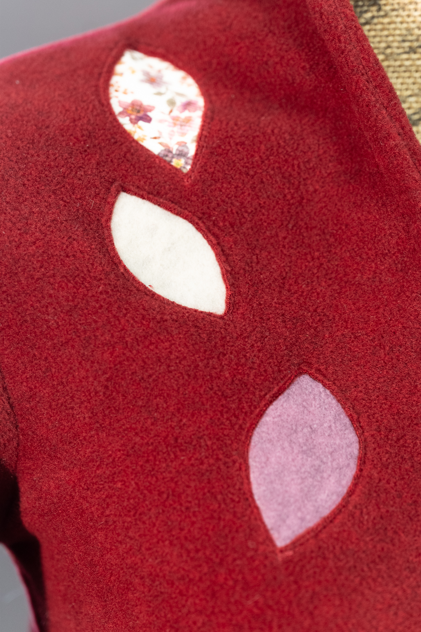 Veste polaire détail