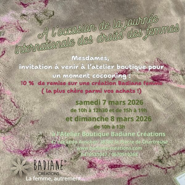Invitation journée droits des femmes 2026